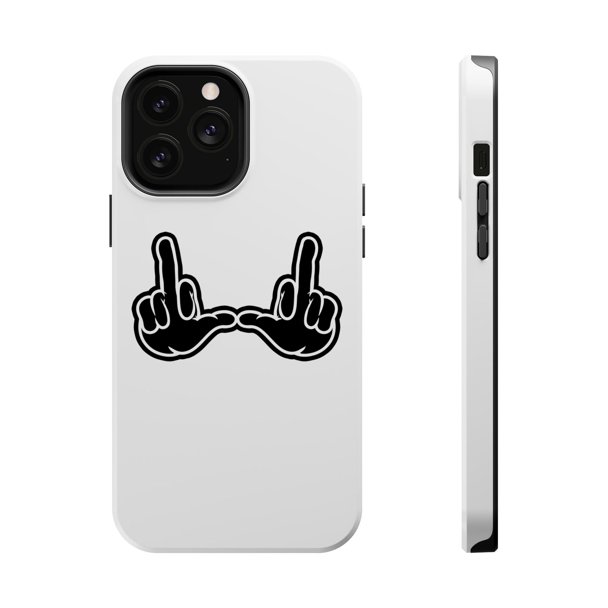 "U" Black Hands Magnetic Case