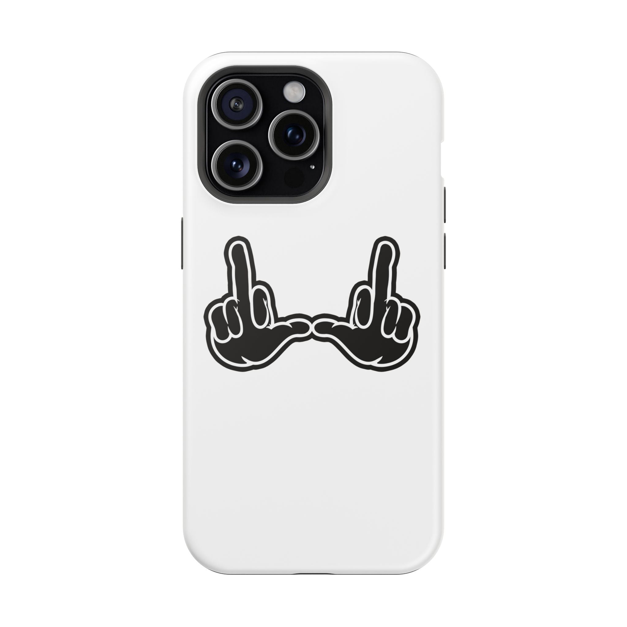 "U" Black Hands Magnetic Case