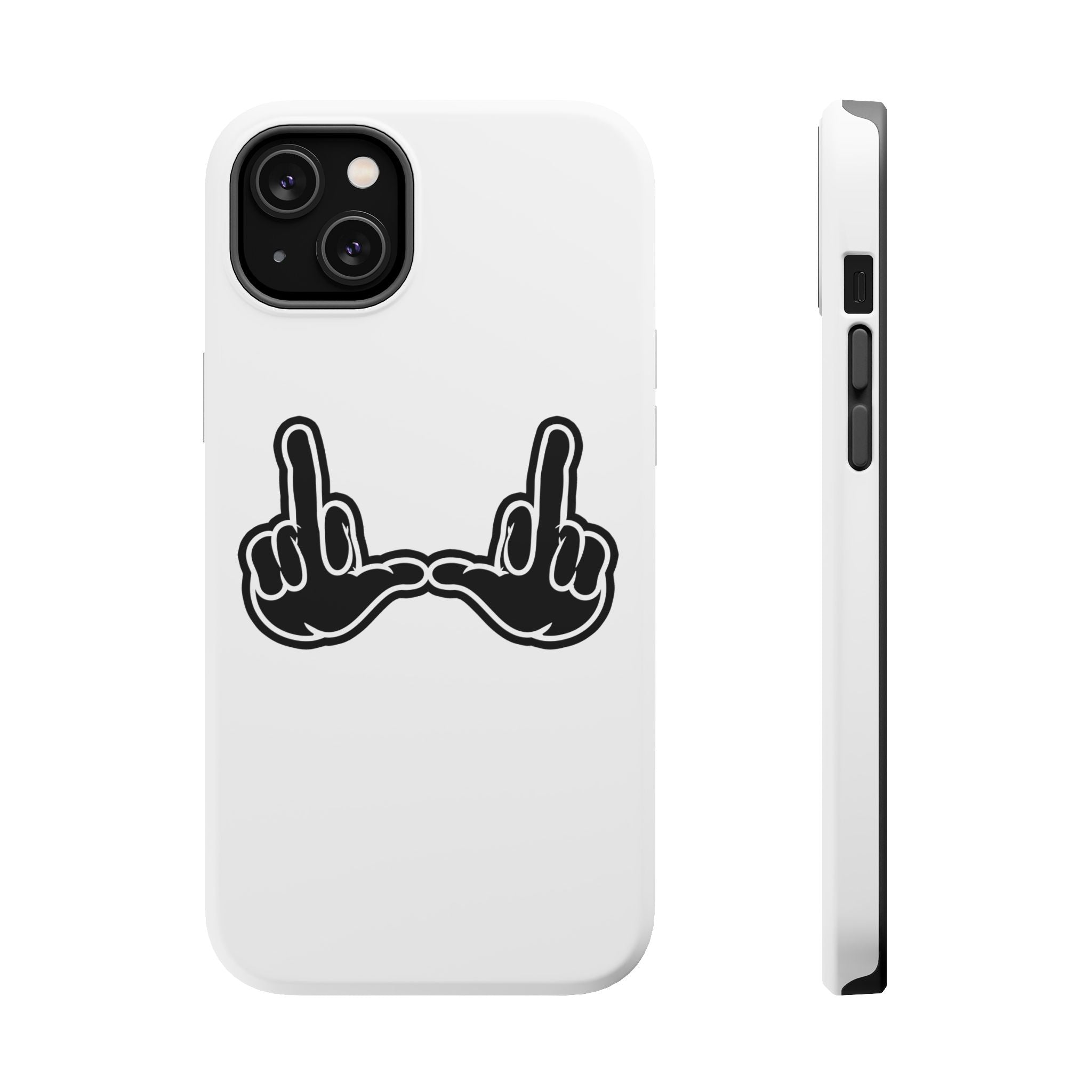 "U" Black Hands Magnetic Case