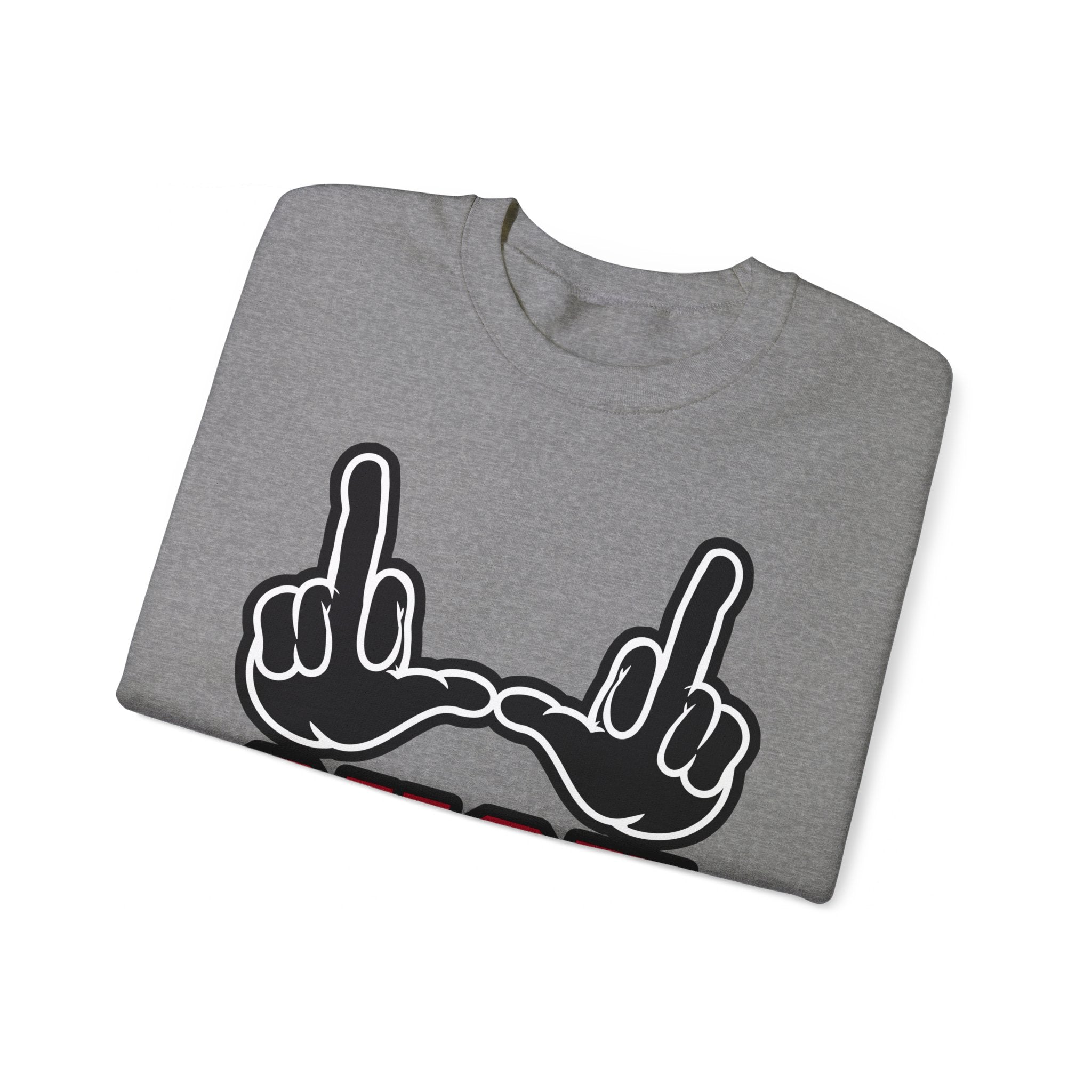 "U Suck" Black & Red Design