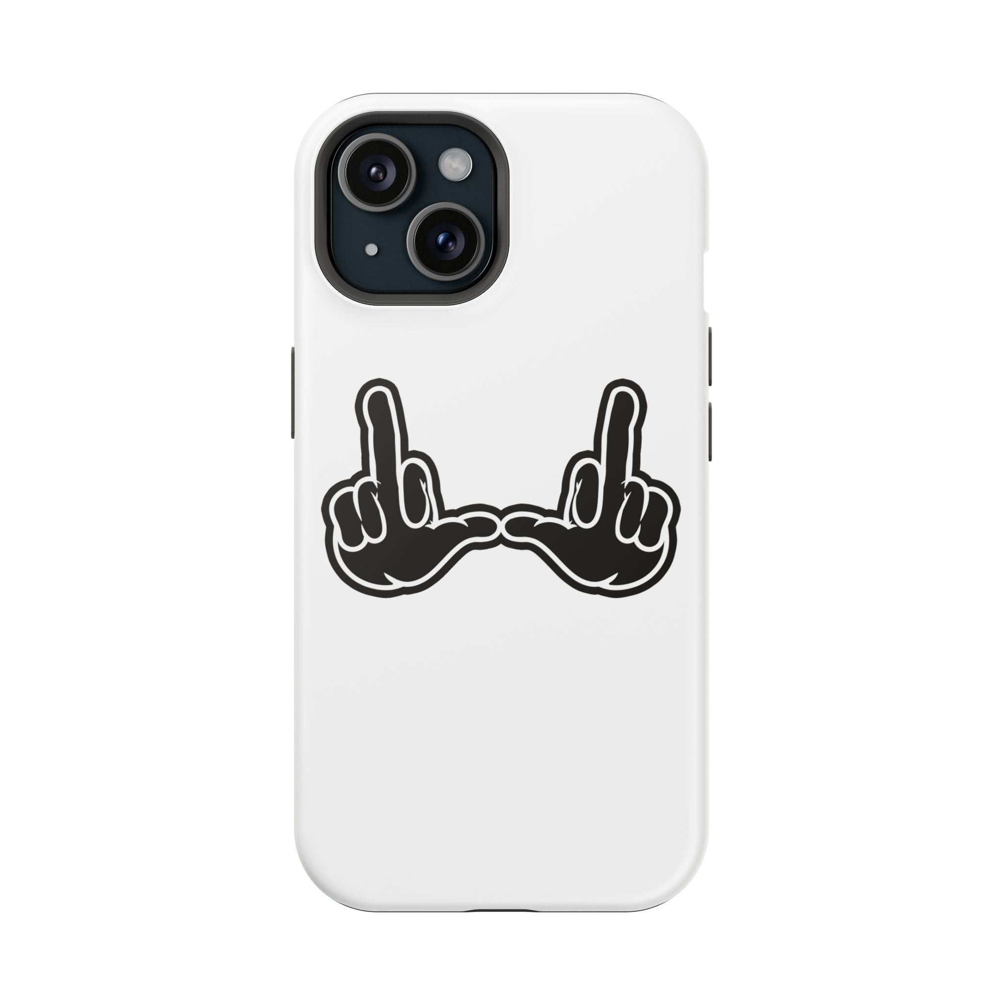 "U" Black Hands Magnetic Case