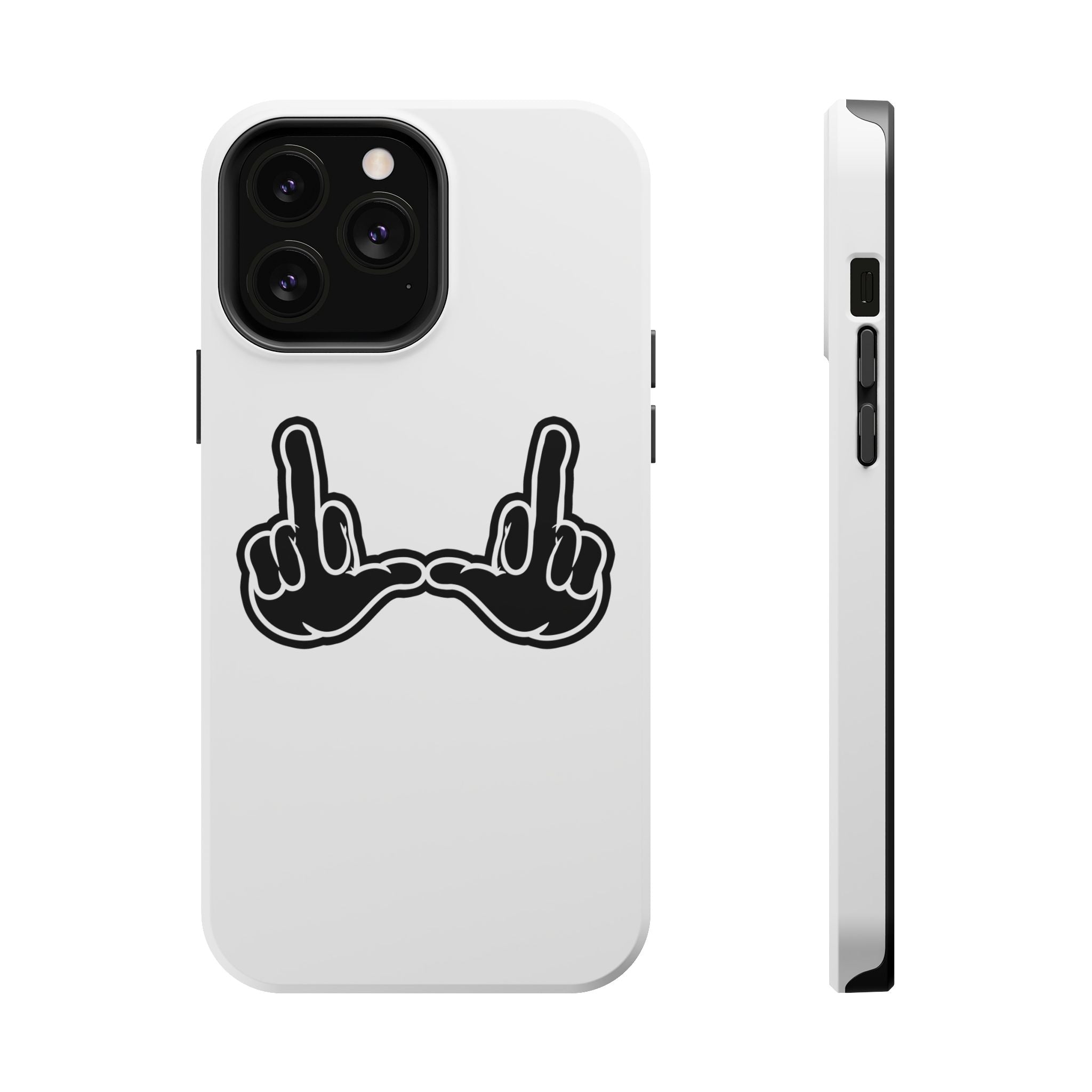 "U" Black Hands Magnetic Case