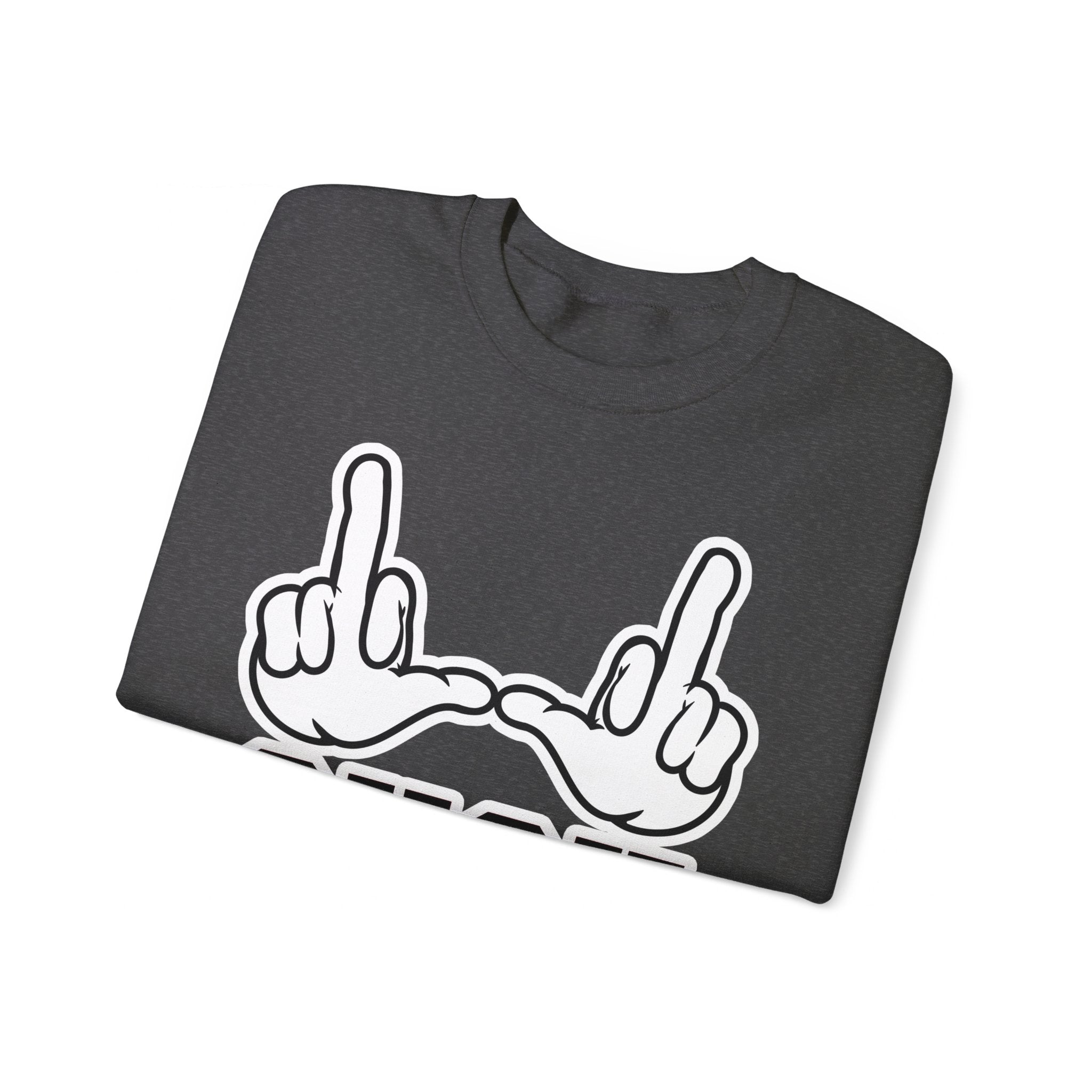 "U Suck” White & Black Design