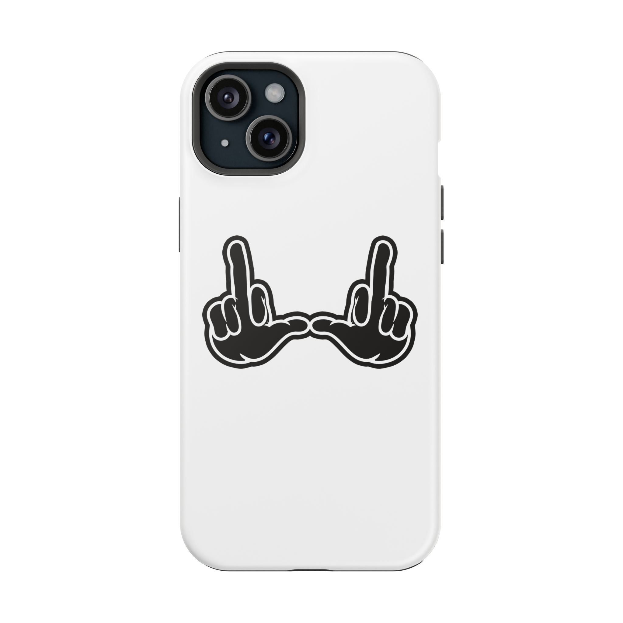 "U" Black Hands Magnetic Case