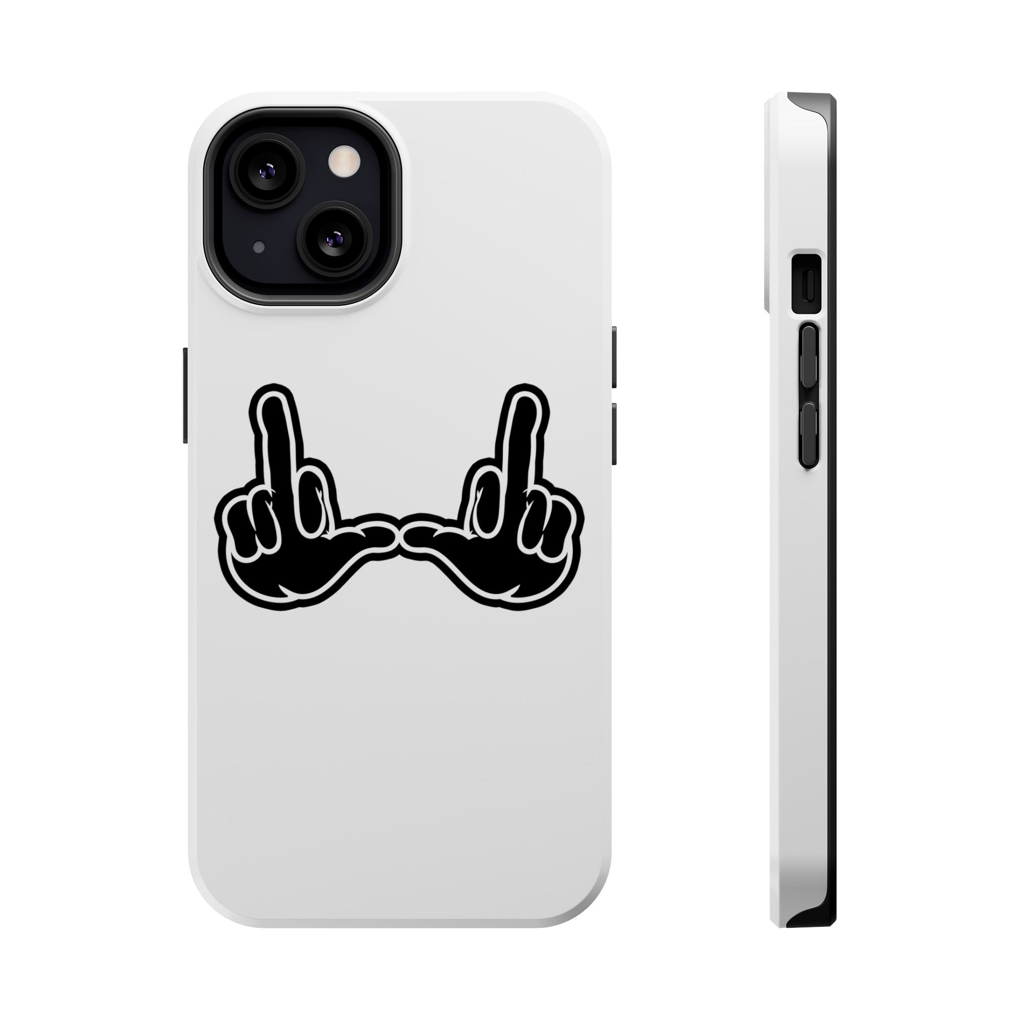 "U" Black Hands Magnetic Case