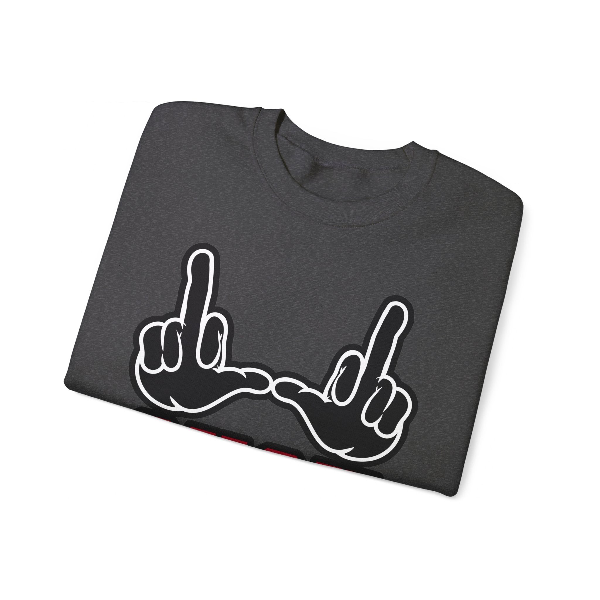 "U Suck" Black & Red Design