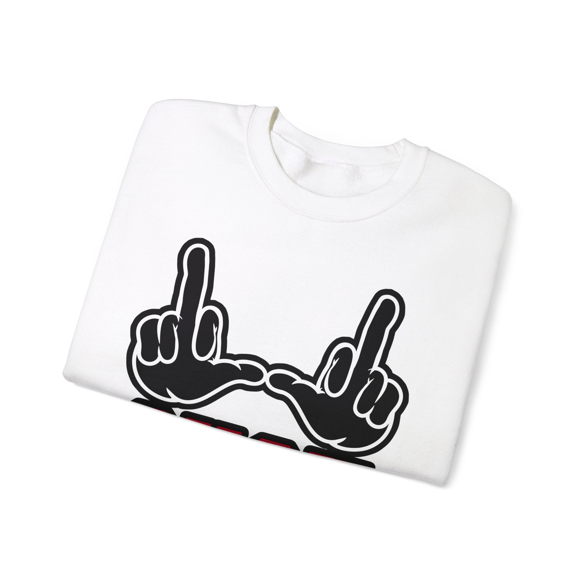 "U Suck" Black & Red Design