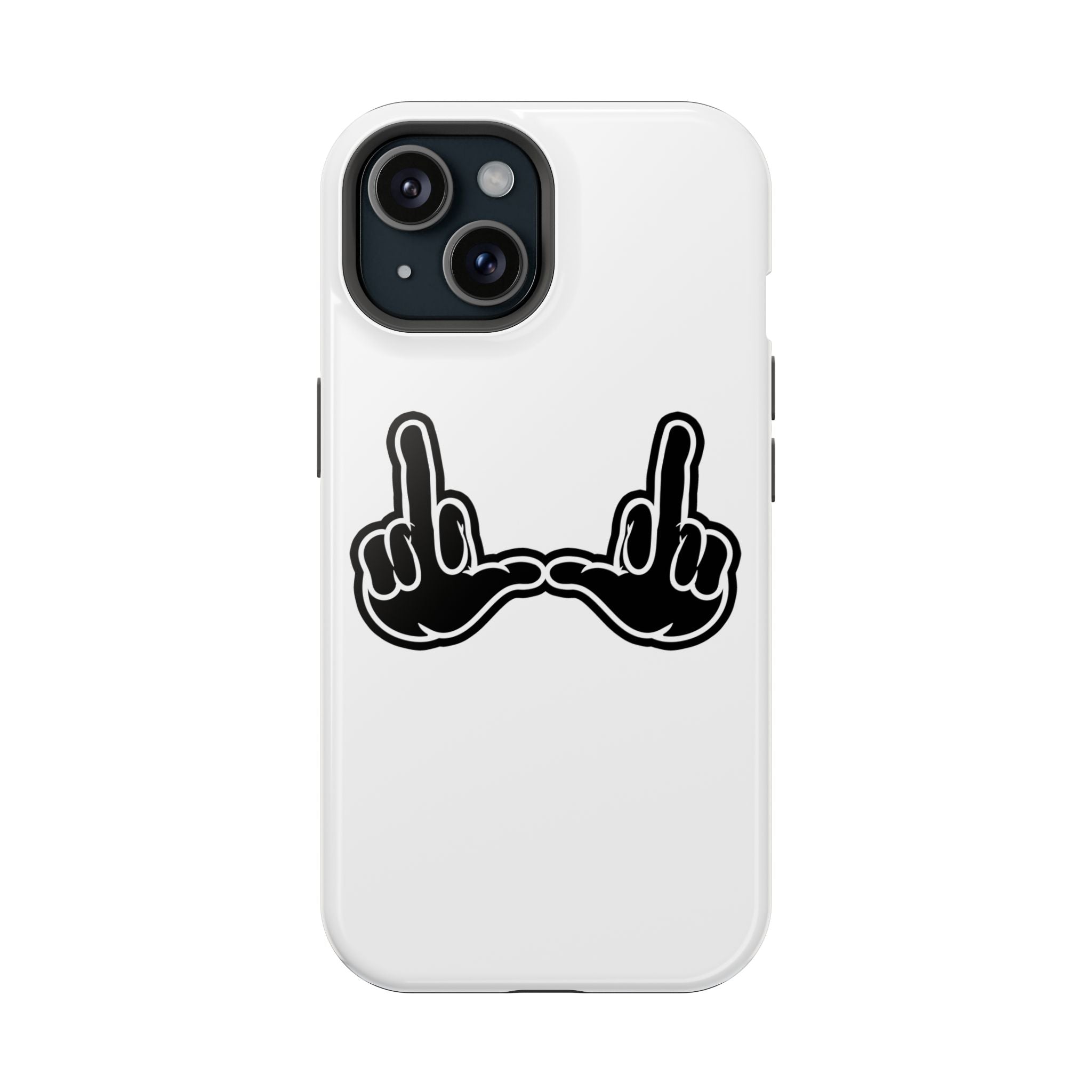 "U" Black Hands Magnetic Case