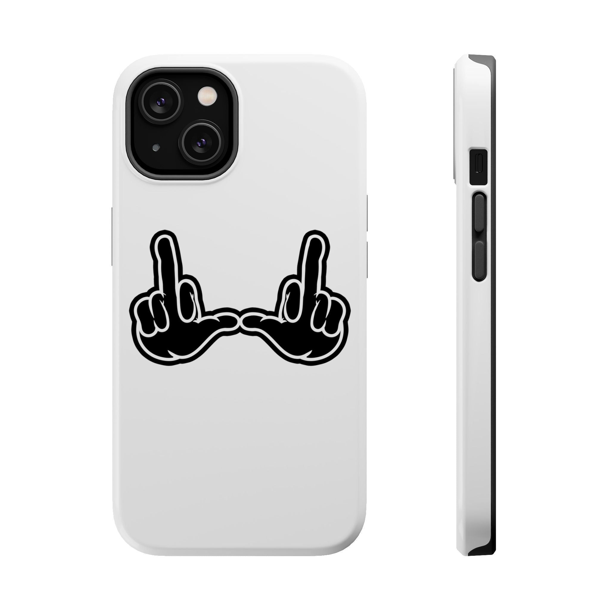 "U" Black Hands Magnetic Case