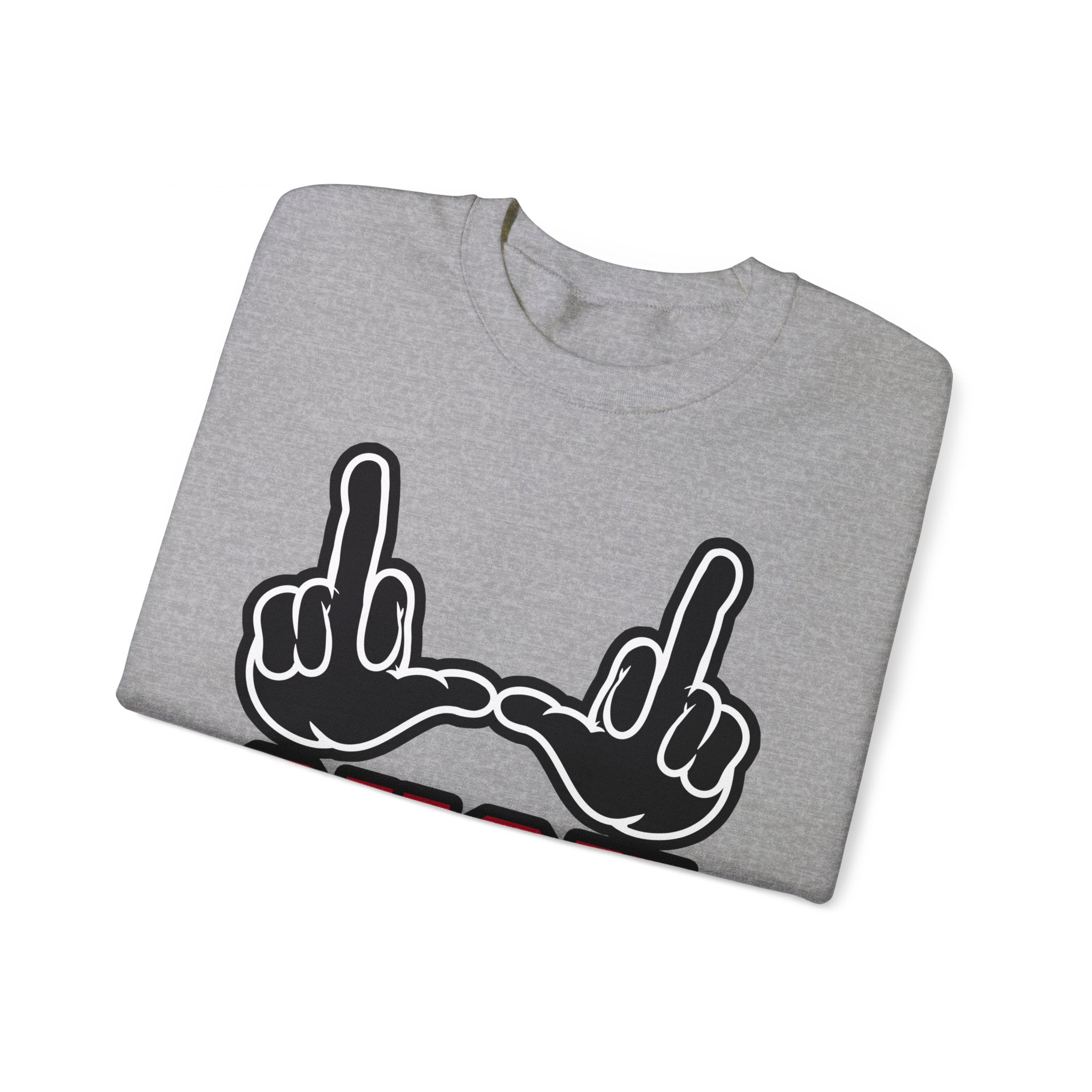 "U Suck" Black & Red Design