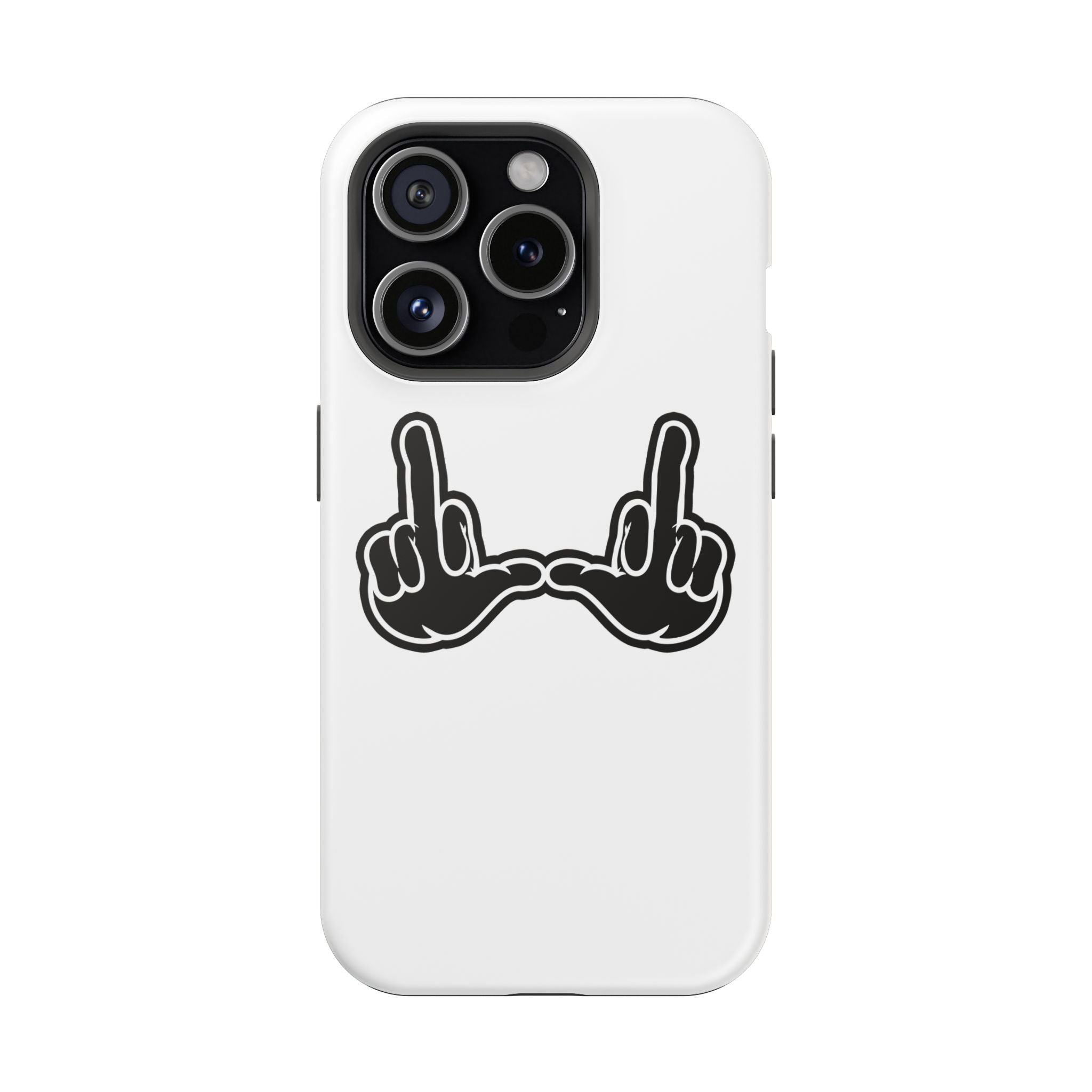 "U" Black Hands Magnetic Case