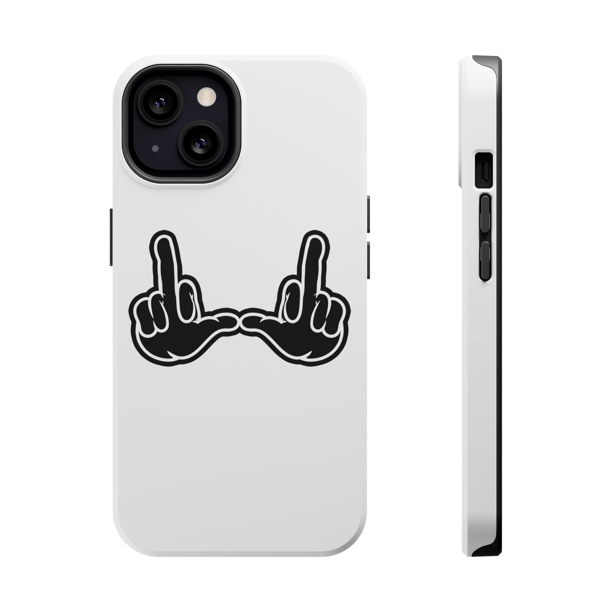 "U" Black Hands Magnetic Case