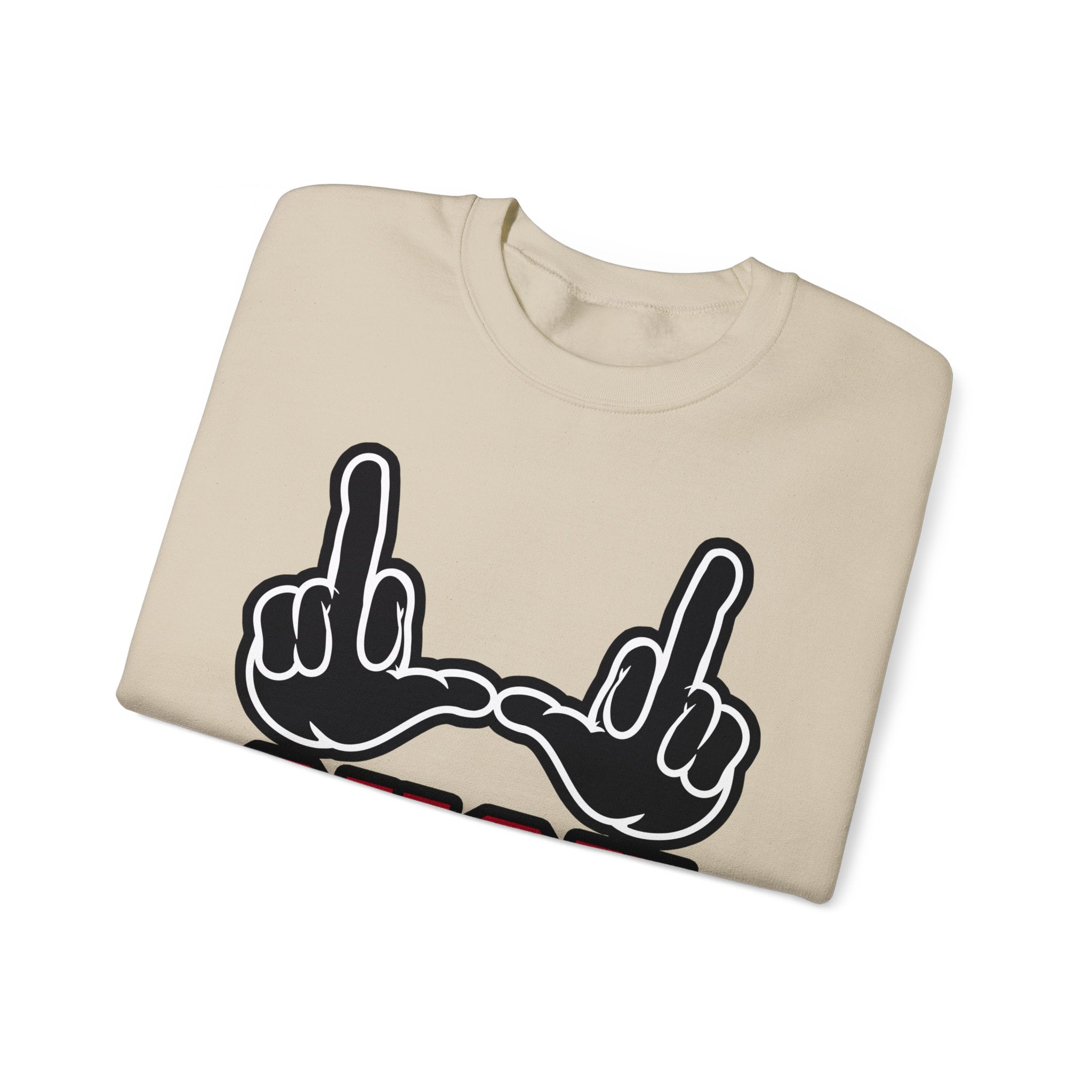 "U Suck" Black & Red Design