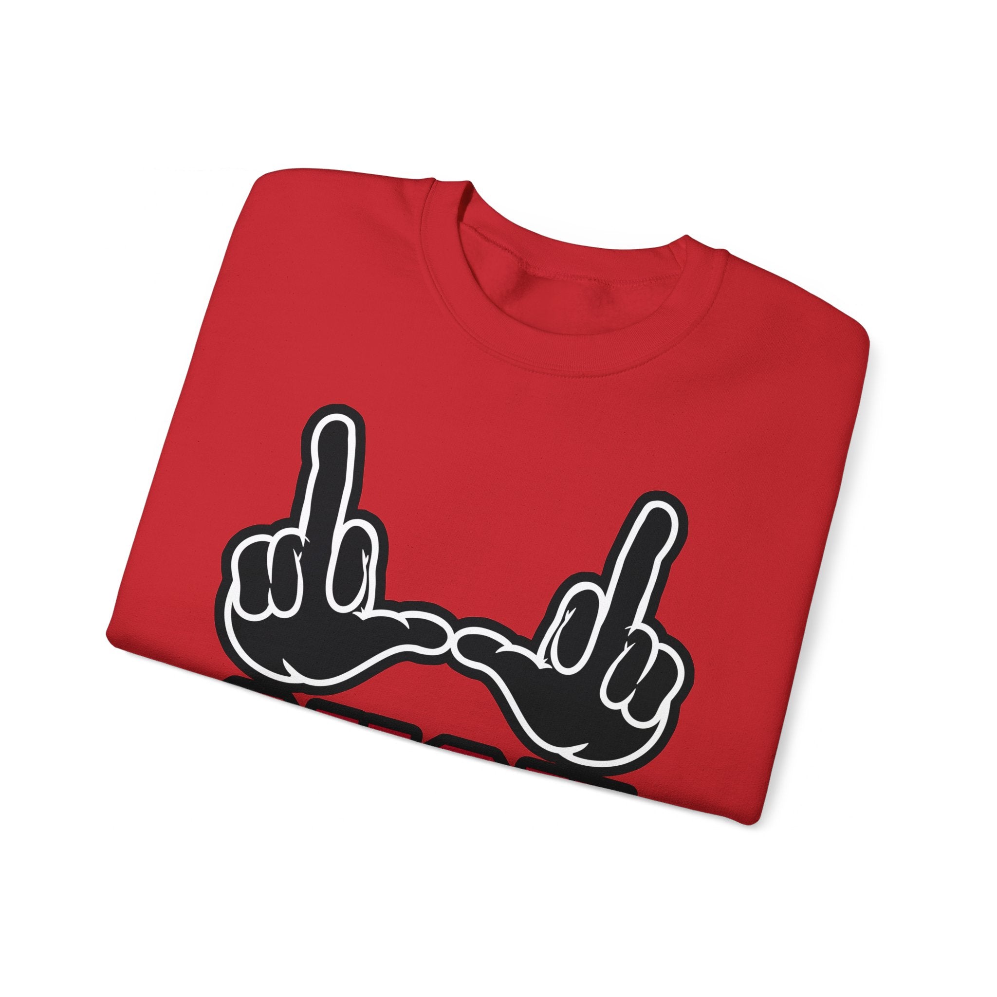 "U Suck" Black & Red Design