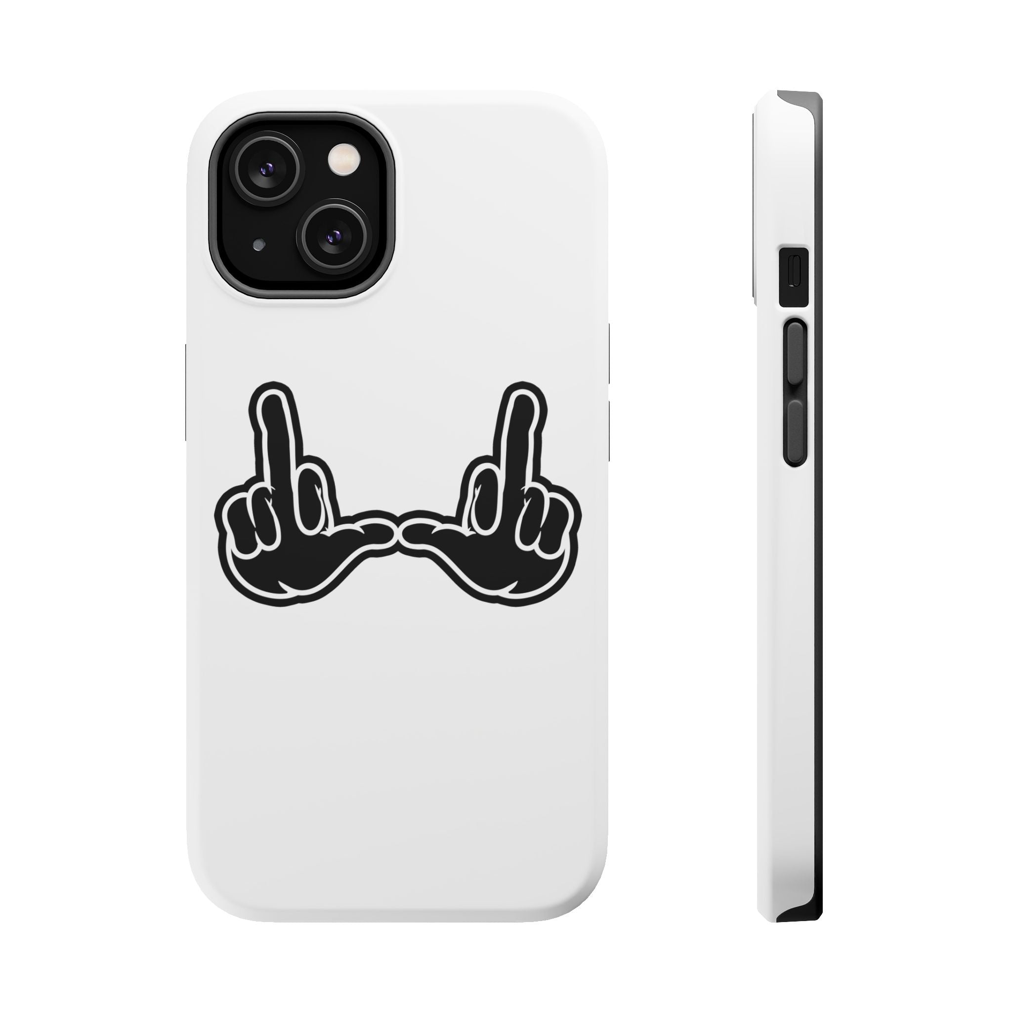 "U" Black Hands Magnetic Case