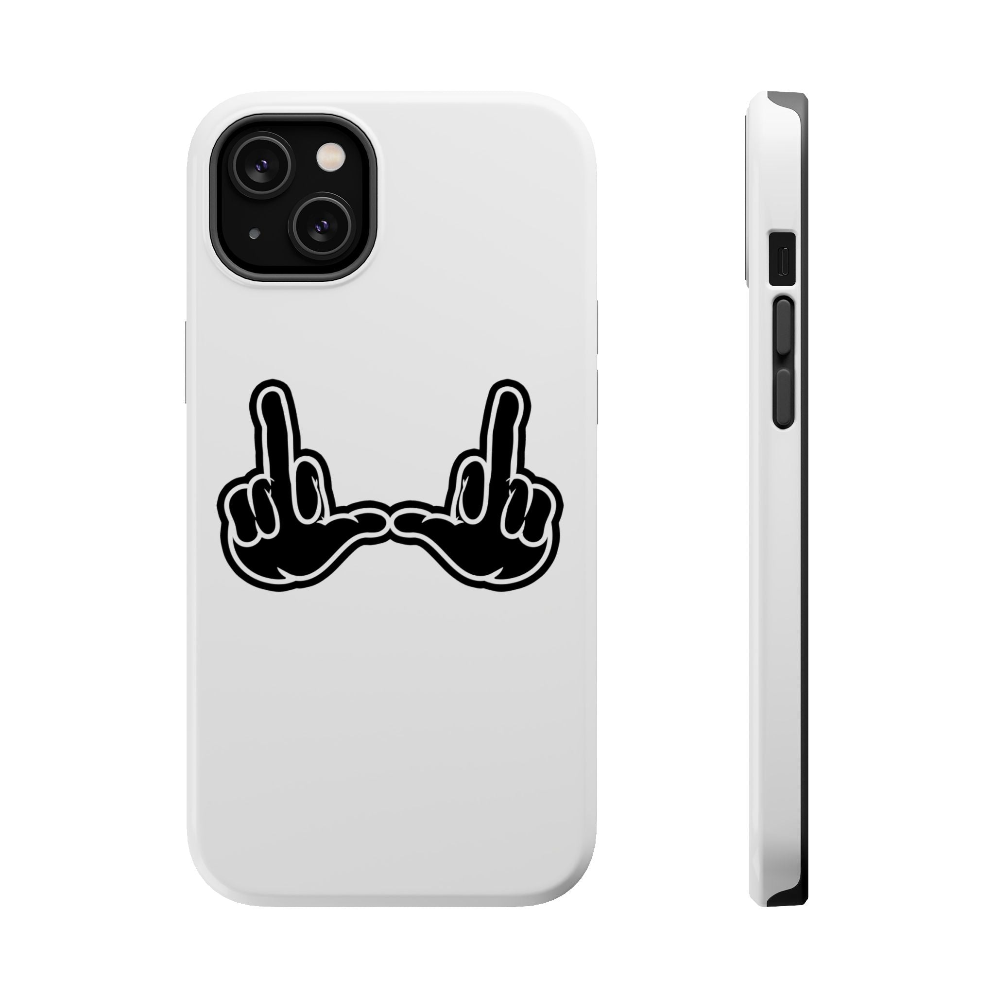 "U" Black Hands Magnetic Case